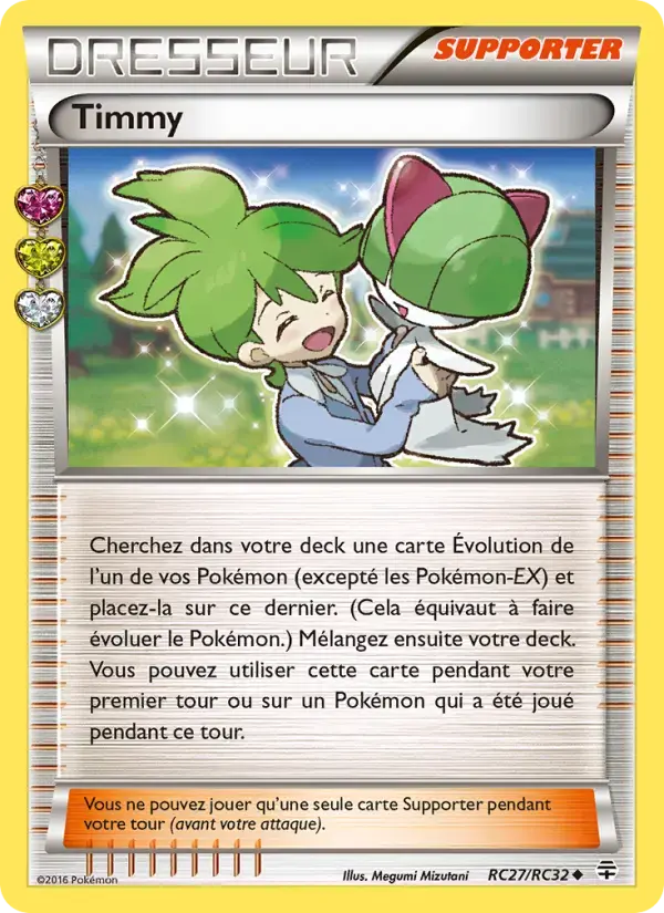 Carte Pokémon Timmy #RC27 — Générations