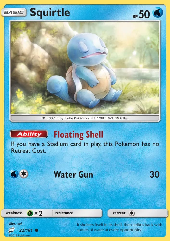 Squirtle #22 — Team Up