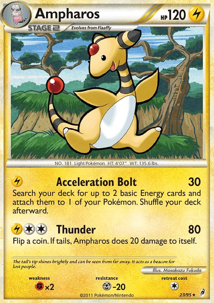 Carte Pokémon Pharamp #23 — L'Appel des Légendes
