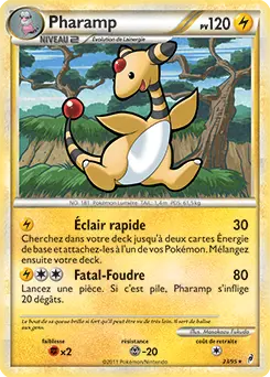 Carte Pokémon Pharamp #23 — L'Appel des Légendes