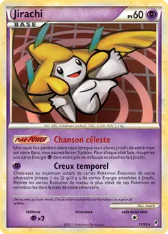 Carte Pokémon Jirachi #11 — L'Appel des Légendes