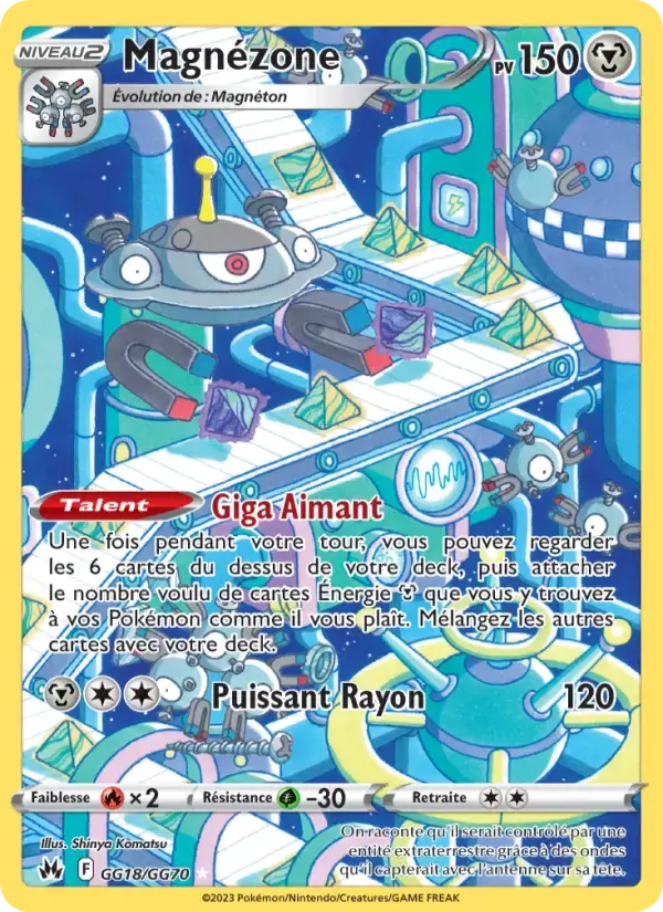 Carte Pokémon Magnézone #GG18 — Zénith Suprême