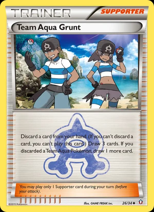 Team Aqua Grunt #26 — Double Crisis