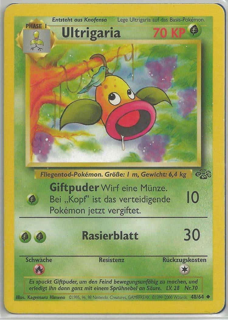 Carte Pokémon Boustiflor #48 — Jungle