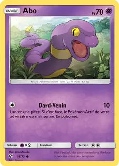 Carte Pokémon Abo #36 — Légendes Brillantes
