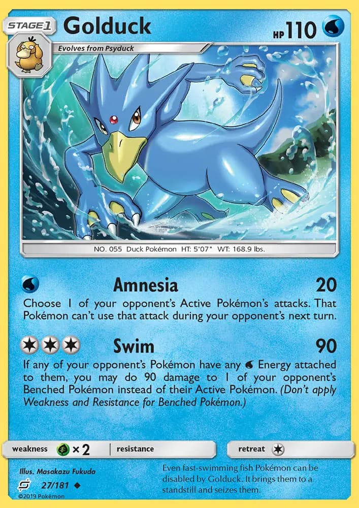 Golduck #27 — Team Up
