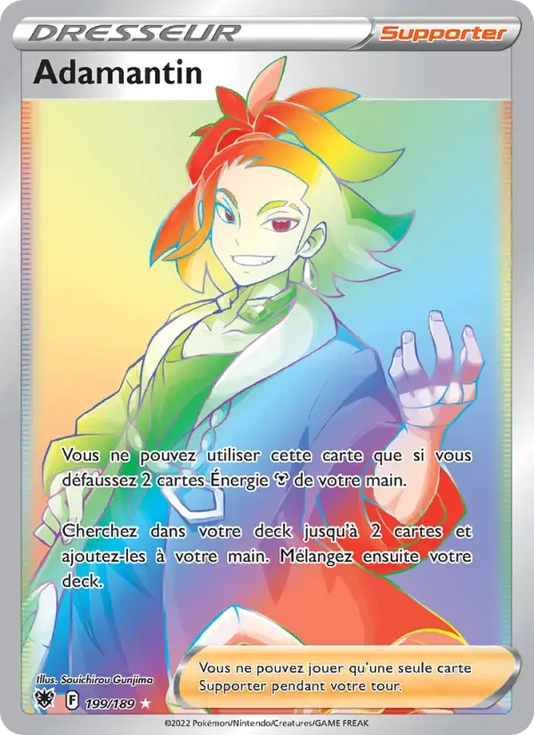 Carte Pokémon Adamantin #199 — Astres Radieux