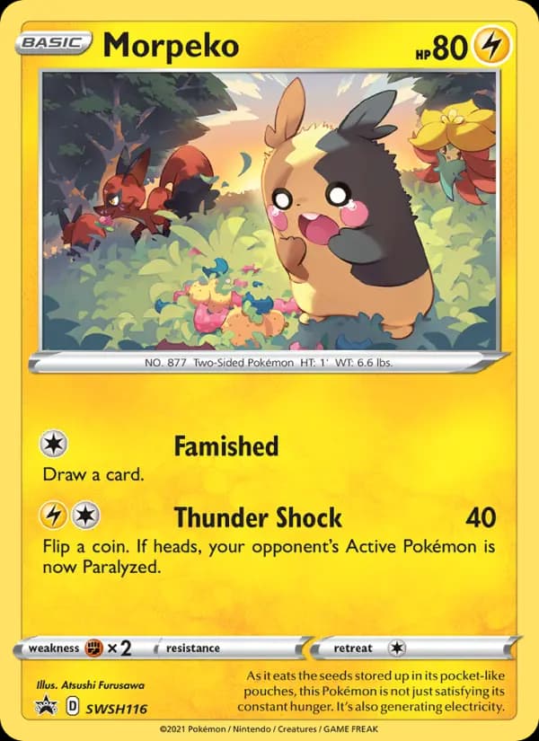 Morpeko #SWSH116 — Sword & Shield Promos
