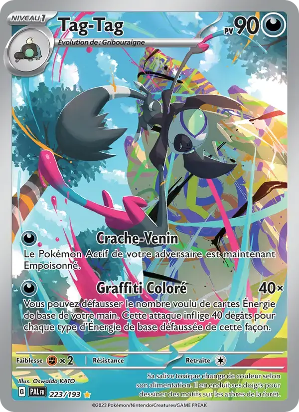 Carte Pokémon Tag-Tag #223 — Évolutions à Paldea