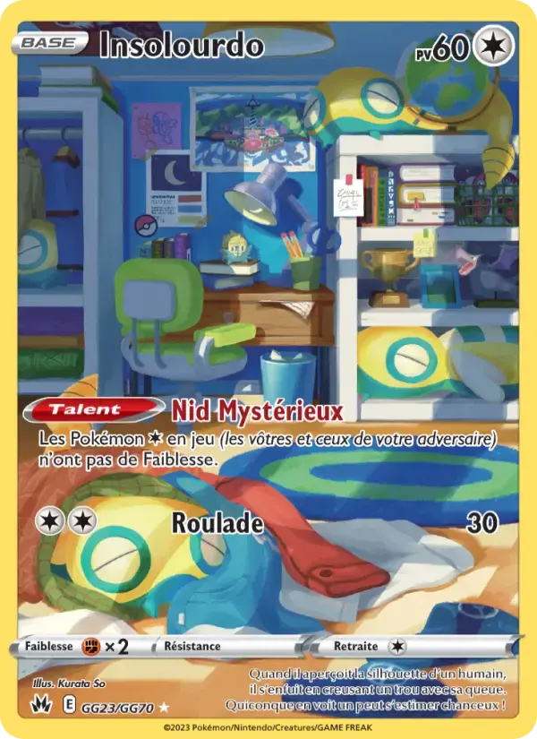Carte Pokémon Insolourdo #GG23 — Zénith Suprême
