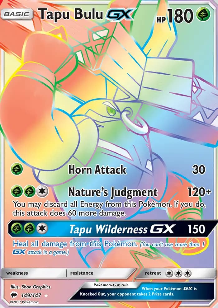 Tapu Bulu GX #149 — Burning Shadows