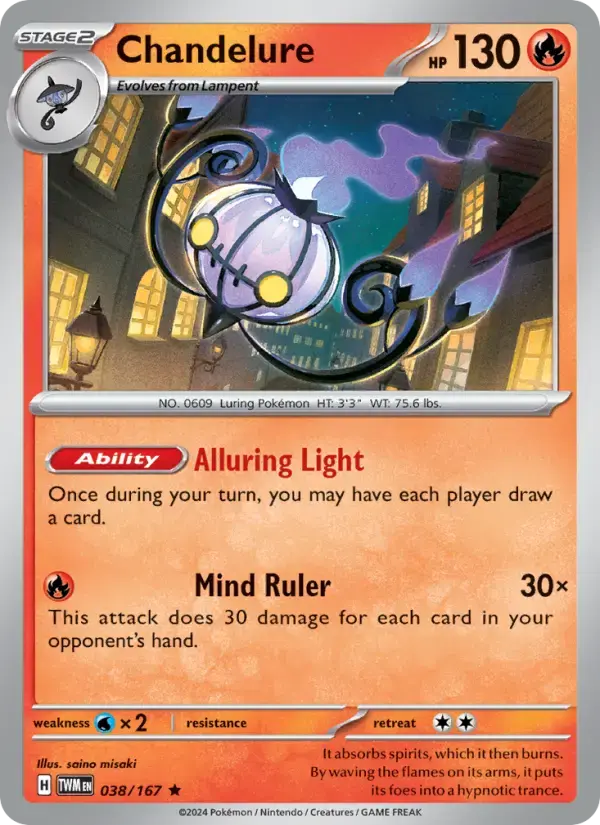 Chandelure #038 — Twilight Masquerade