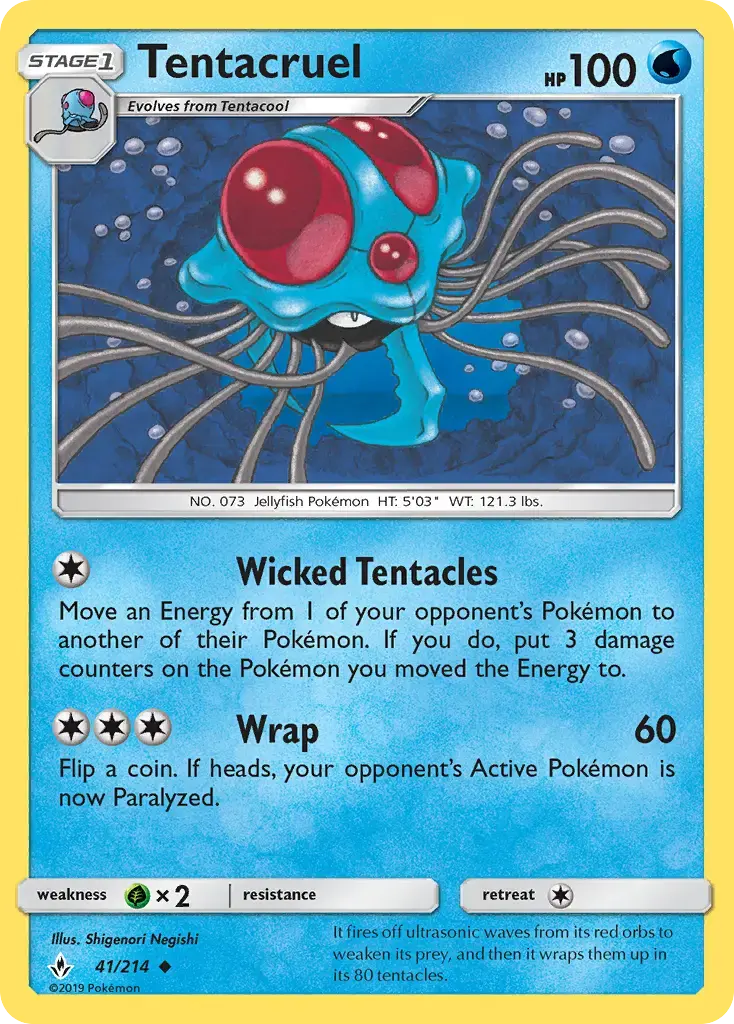 Tentacruel #41 — Unbroken Bonds