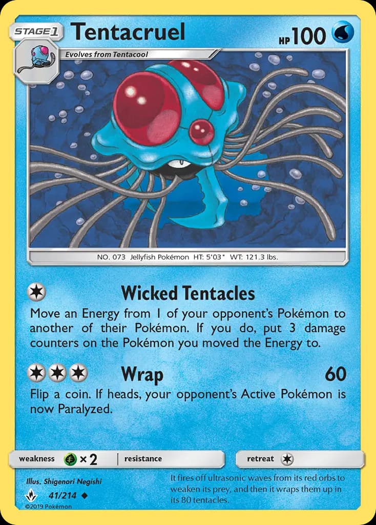 Tentacruel #41 — Unbroken Bonds