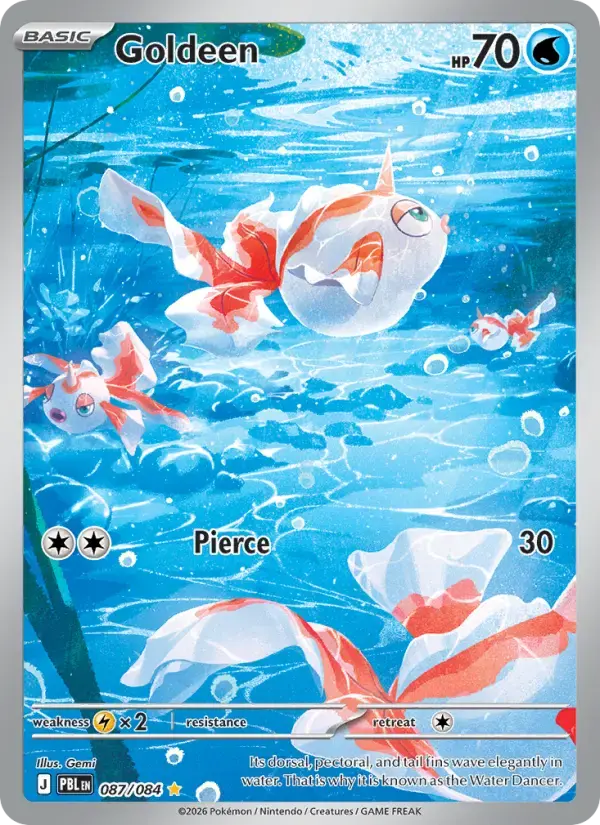 Goldeen #087 — Pitch Black