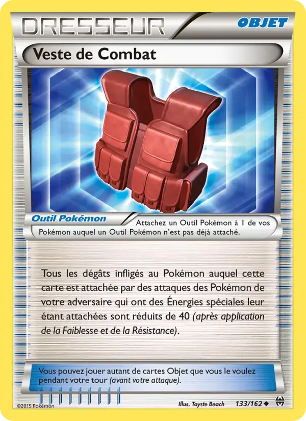 Carte Pokémon Veste de Combat #133 — Impulsion Turbo