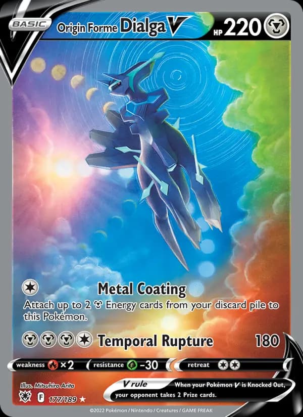 Origin Forme Dialga V #177 — Astral Radiance