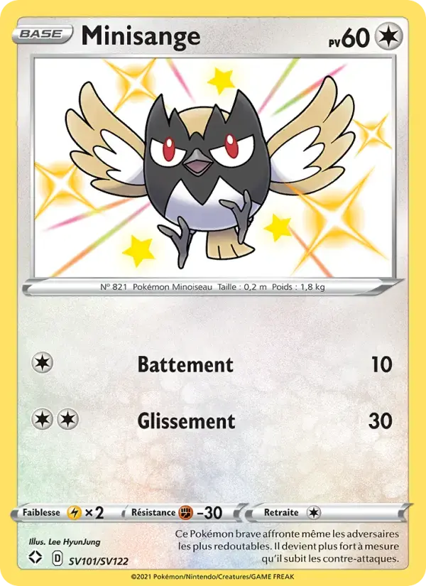 Carte Pokémon Minisange #SV101 — Destinées Radieuses