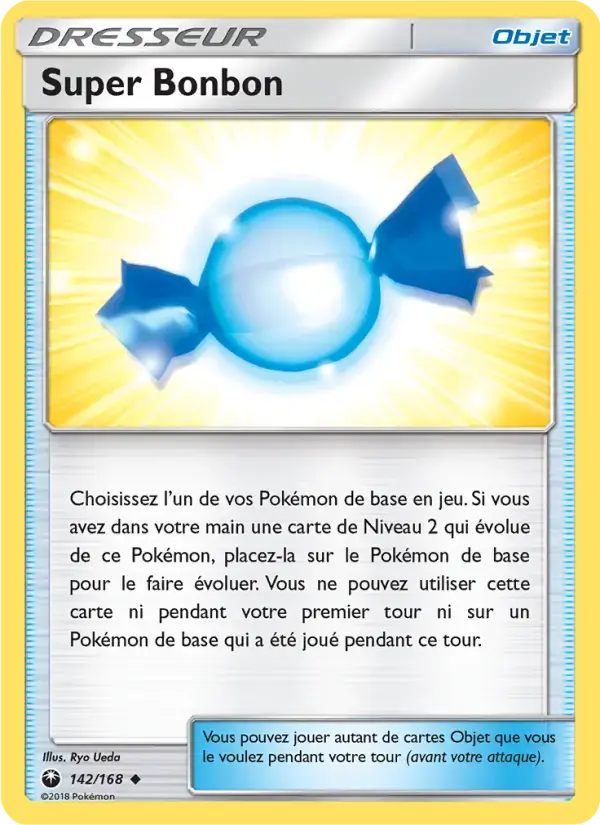 Carte Pokémon Super Bonbon #142 — Tempête Céleste