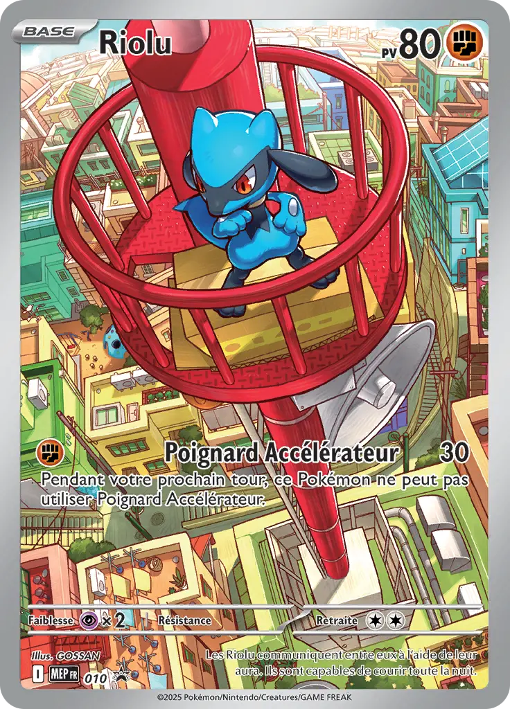 Carte Pokémon Riolu #010 — Promos Méga-Évolution