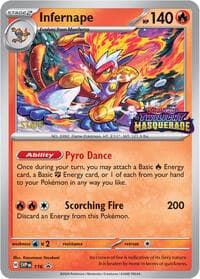 Carte Pokémon Simiabraz #116 — Promos Écarlate et Violet