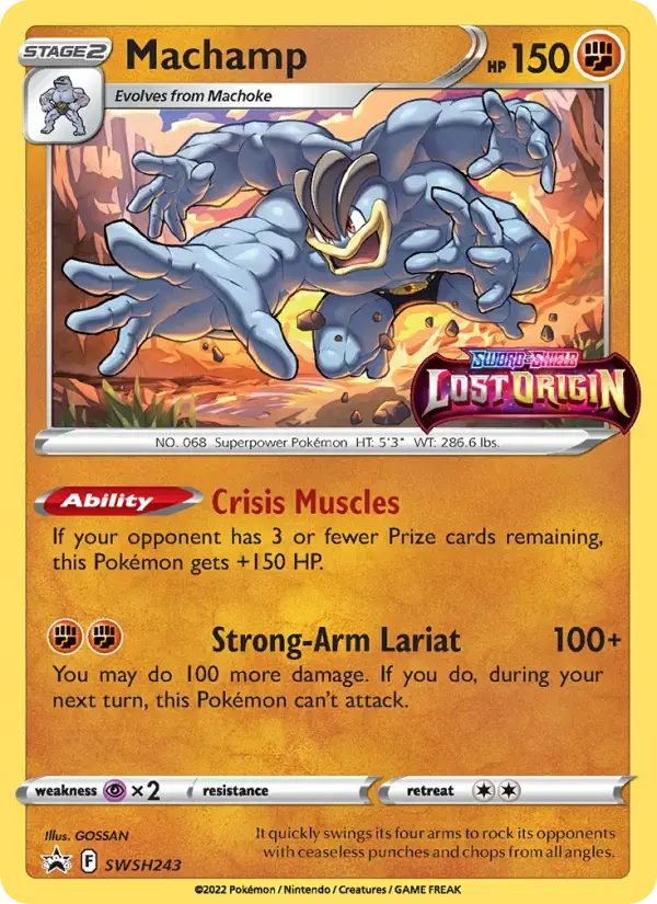 Machamp #SWSH243 — Sword & Shield Promos