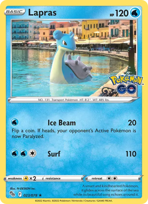 Lapras #023 — Pokémon GO
