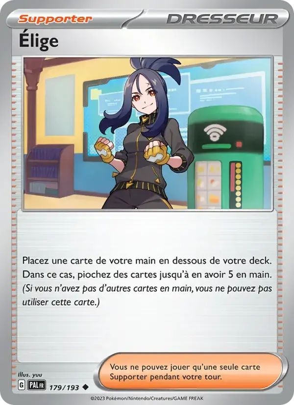 Carte Pokémon Élige #179 — Évolutions à Paldea
