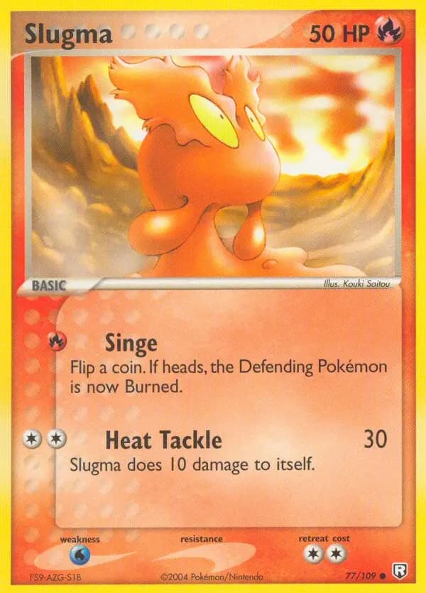 Slugma #77 — EX Team Rocket Returns