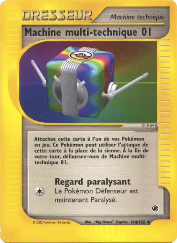 Carte Pokémon Machine multi-technique 01 #144 — Expédition