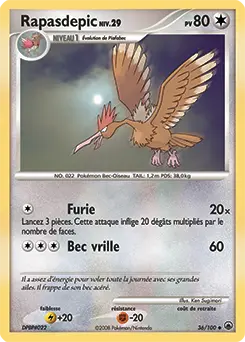Carte Pokémon Rapasdepic #36 — Aube Majestueuse