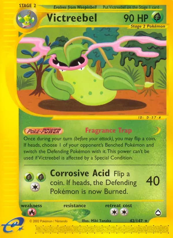 Victreebel #42 — Aquapolis