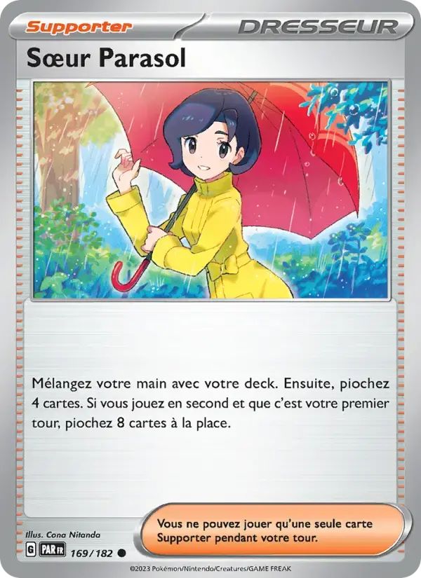 Carte Pokémon Sœur Parasol #169 — Faille Paradoxe