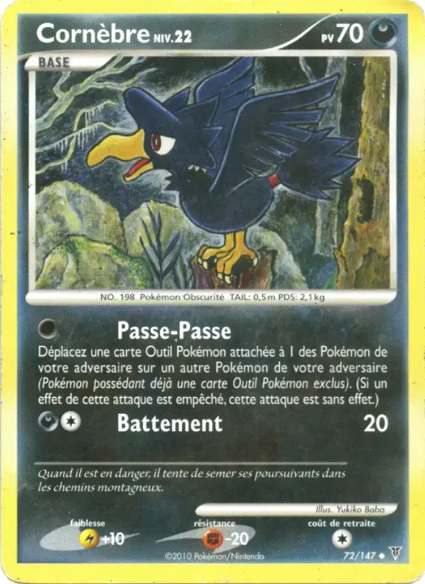 Carte Pokémon Cornèbre #72 — Vainqueurs Suprêmes