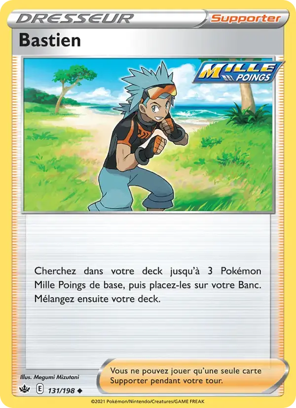 Carte Pokémon Bastien #131 — Règne de Glace