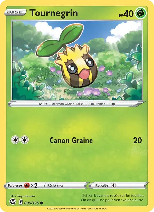 Carte Pokémon Tournegrin #005 — Tempête Argentée