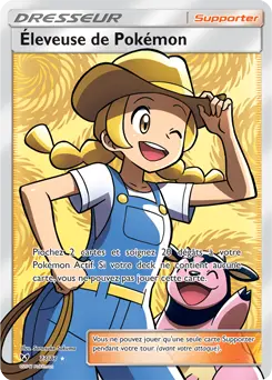 Carte Pokémon Éleveuse de Pokémon #73 — Légendes Brillantes
