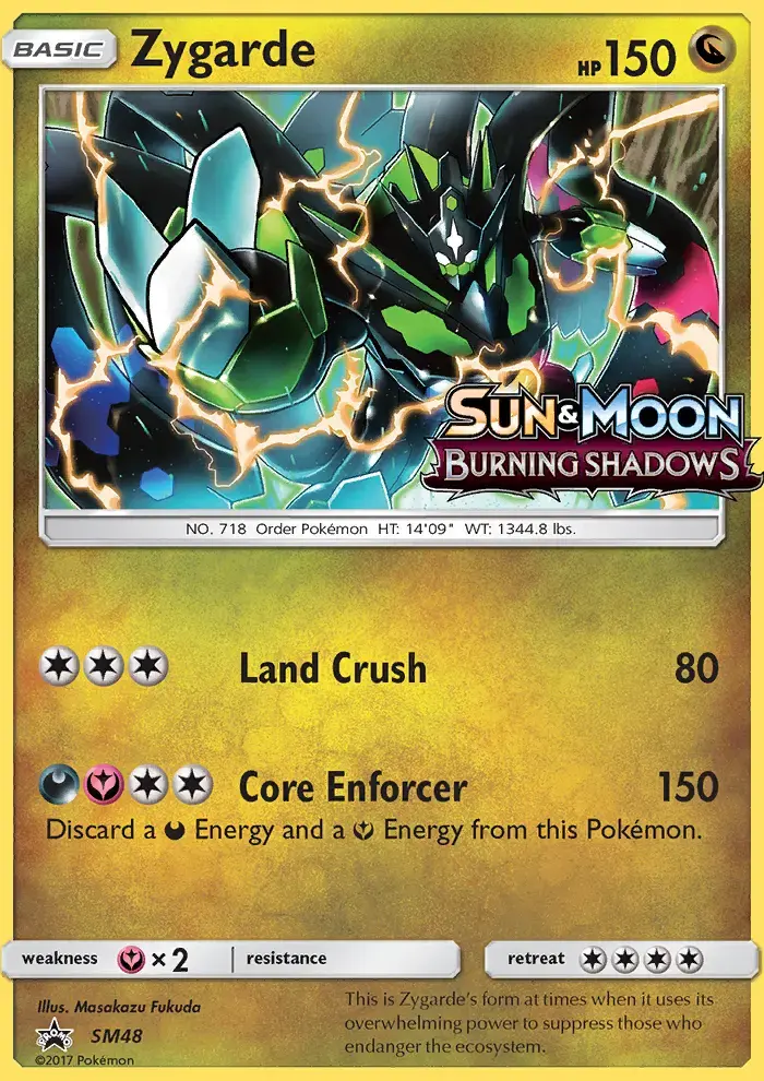 Zygarde #SM48 — Sun & Moon Promos