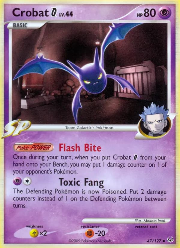 Crobat G #47 — Platinum