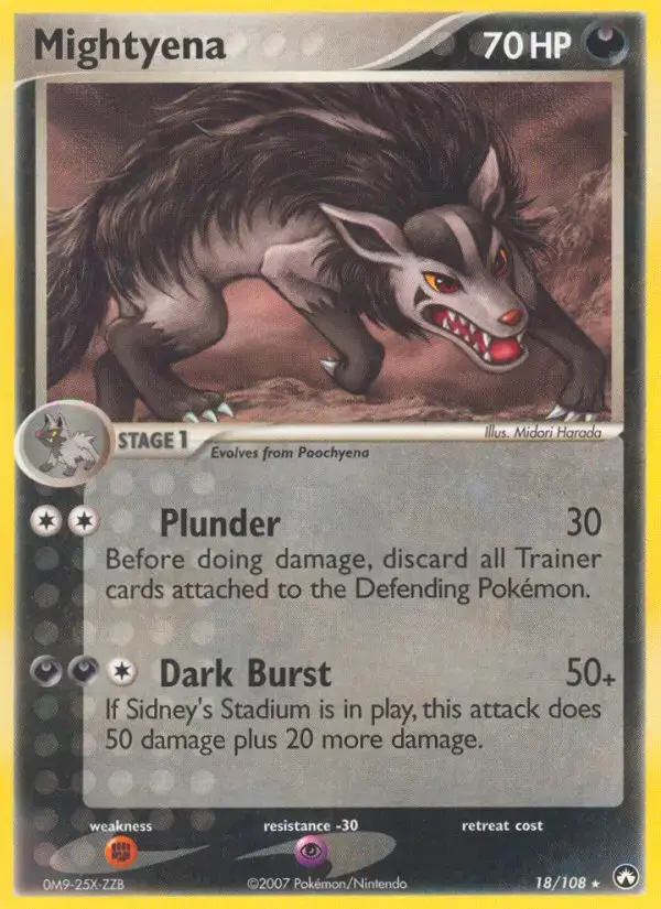 Mightyena #18 — Power Keepers