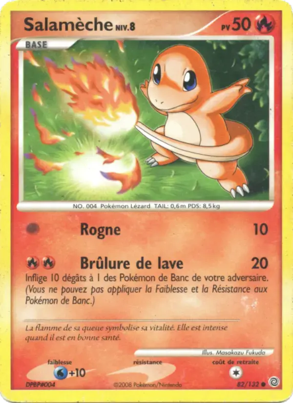 Carte Pokémon Salamèche #82 — Merveilles Secrètes