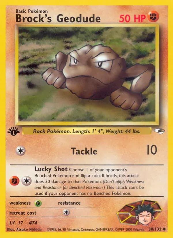 Brock's Geodude #38 — Gym Heroes
