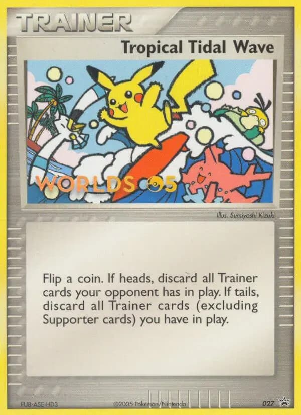 Tropical Tidal Wave #27 — Nintendo Black Star Promos