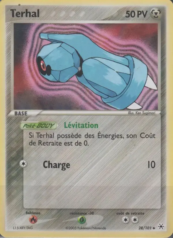 Carte Pokémon Terhal #28 — Légendes Oubliées