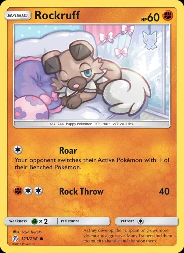 Rockruff #123 — Cosmic Eclipse