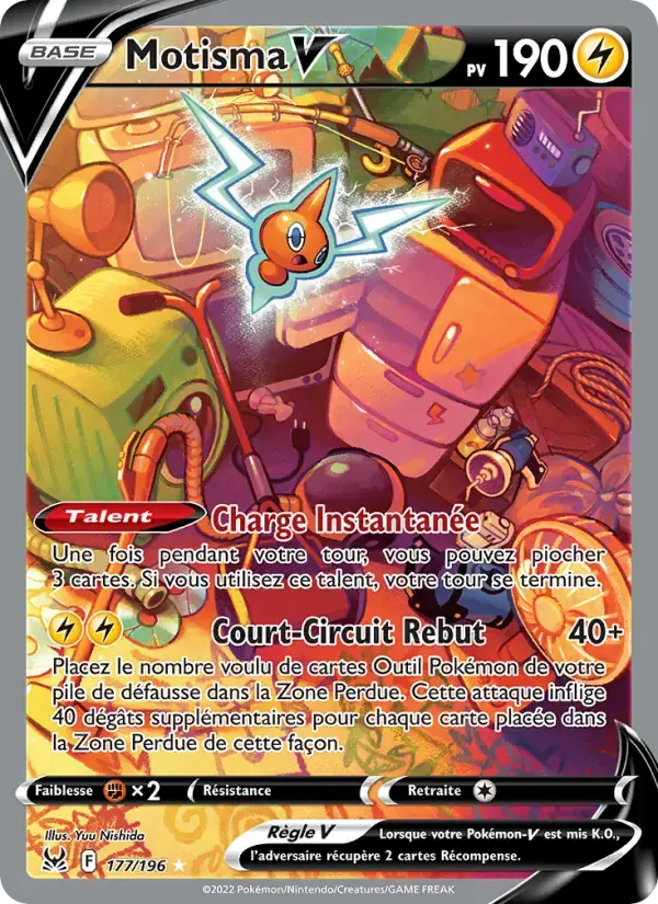 Carte Pokémon Motisma V #177 — Origine Perdue