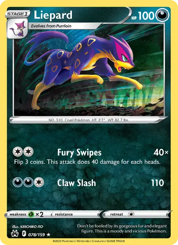 Liepard #078 — Crown Zenith