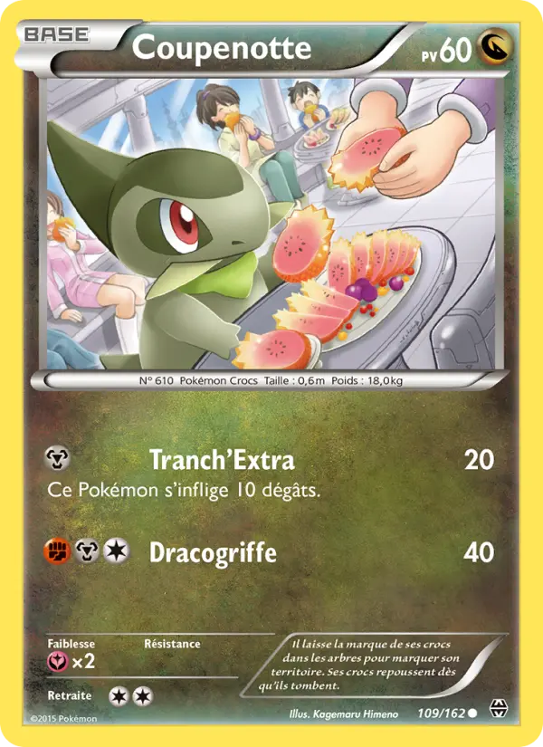 Carte Pokémon Coupenotte #109 — Impulsion Turbo