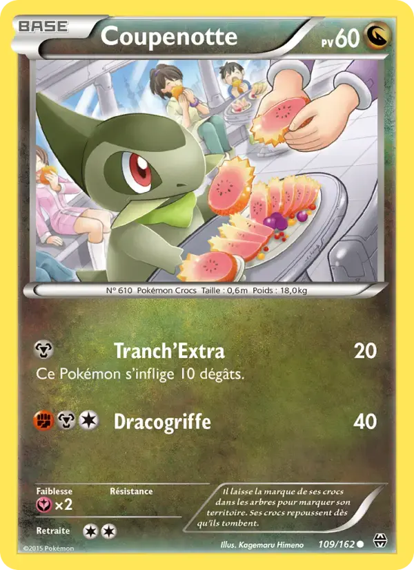 Carte Pokémon Coupenotte #109 — Impulsion Turbo