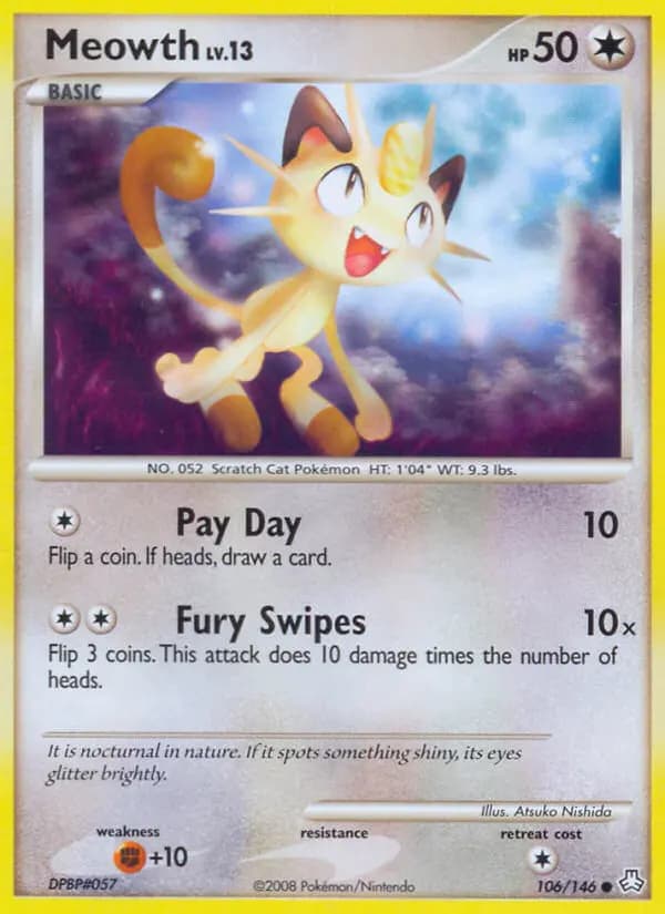 Meowth #106 — Legends Awakened